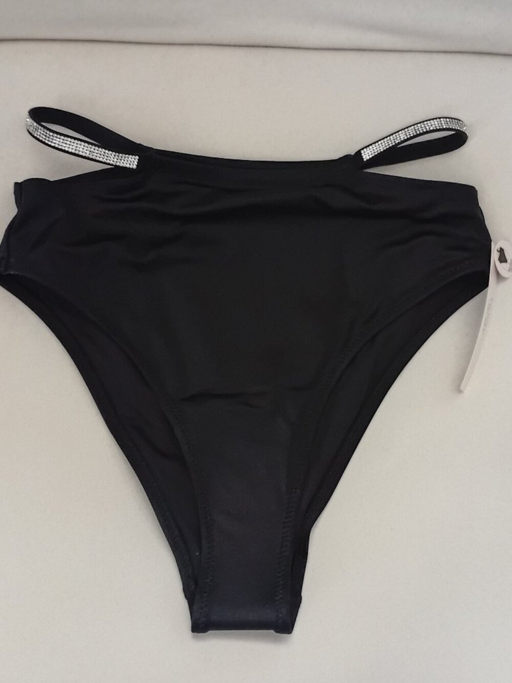 Victoria's Secret Shine Strap High Waist Cheek Bikini Swim Bottom NEW With Tags
